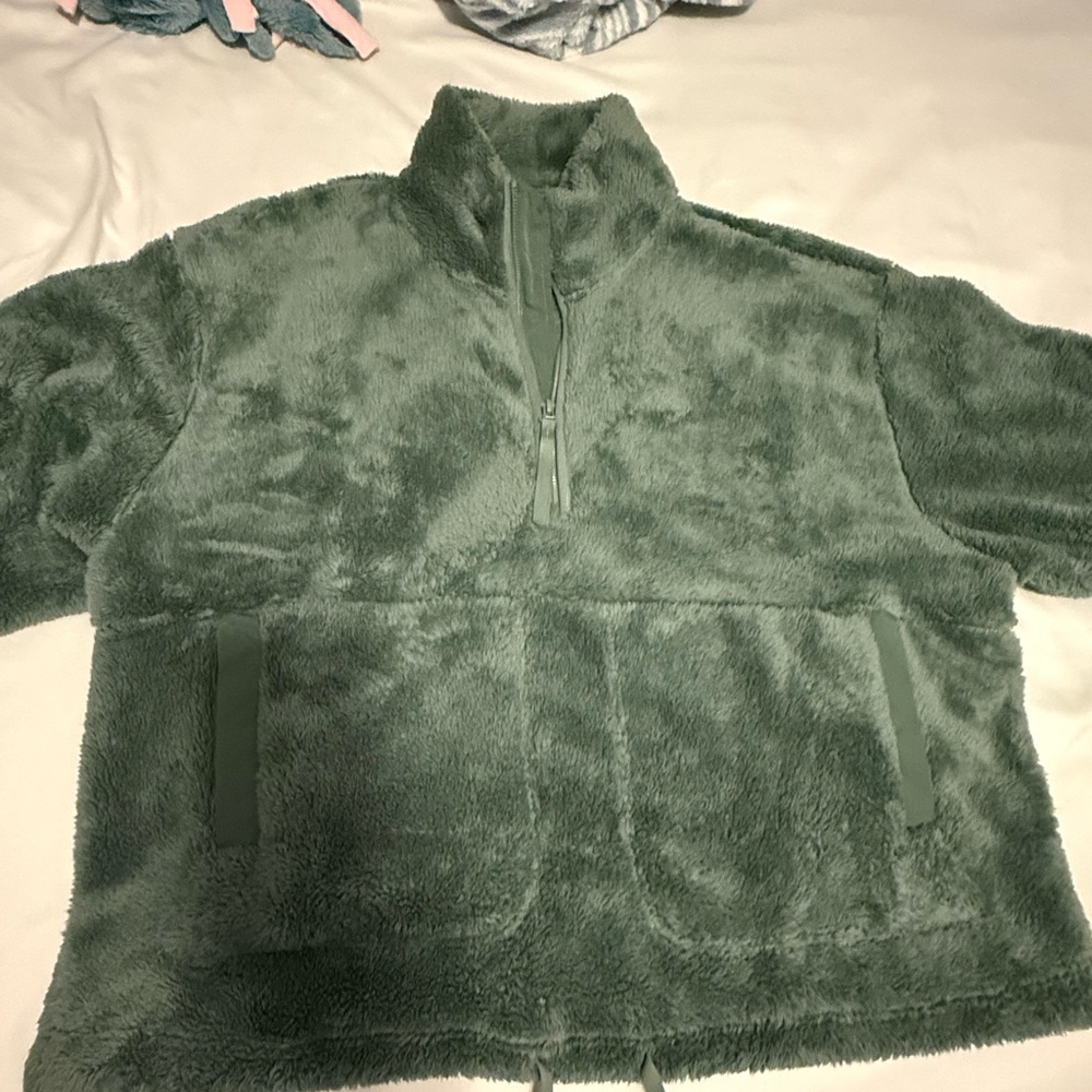 All in Motion Soft Green Fleece Jacket